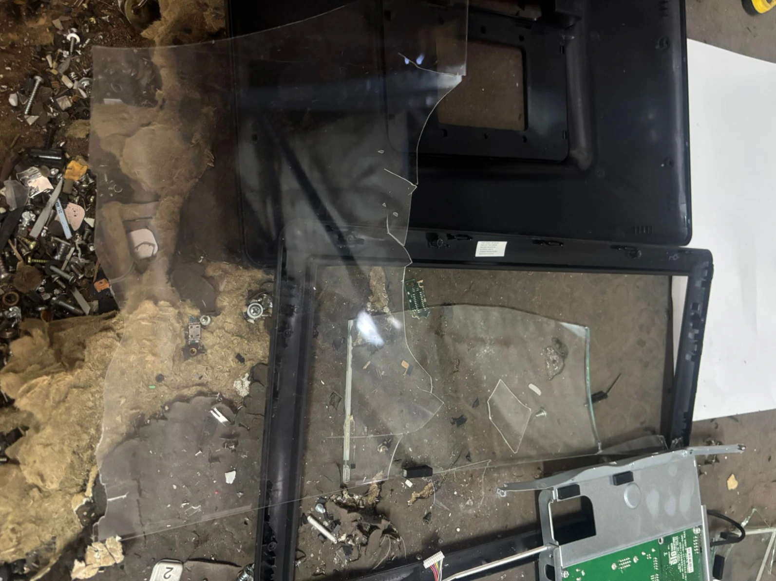 Desarme de televisores